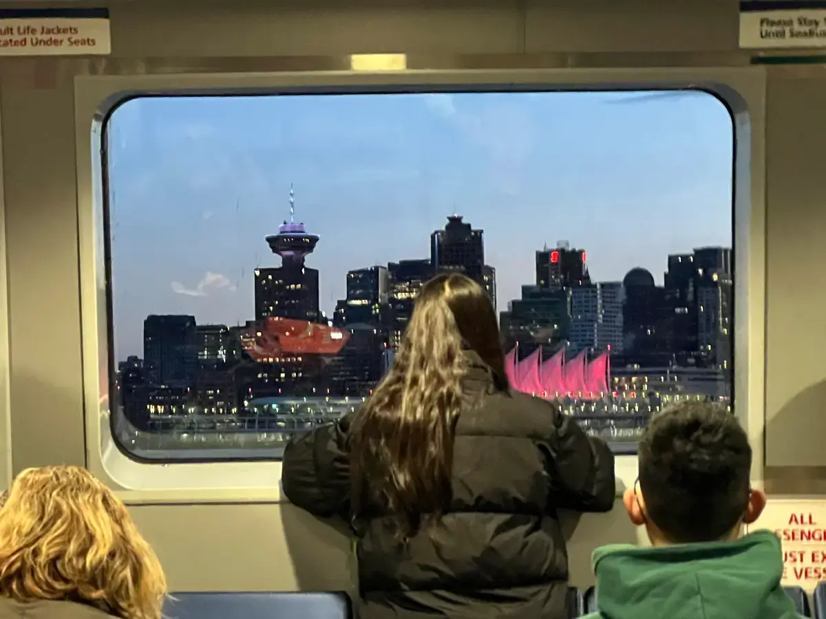 シーバスに乗った時の様子