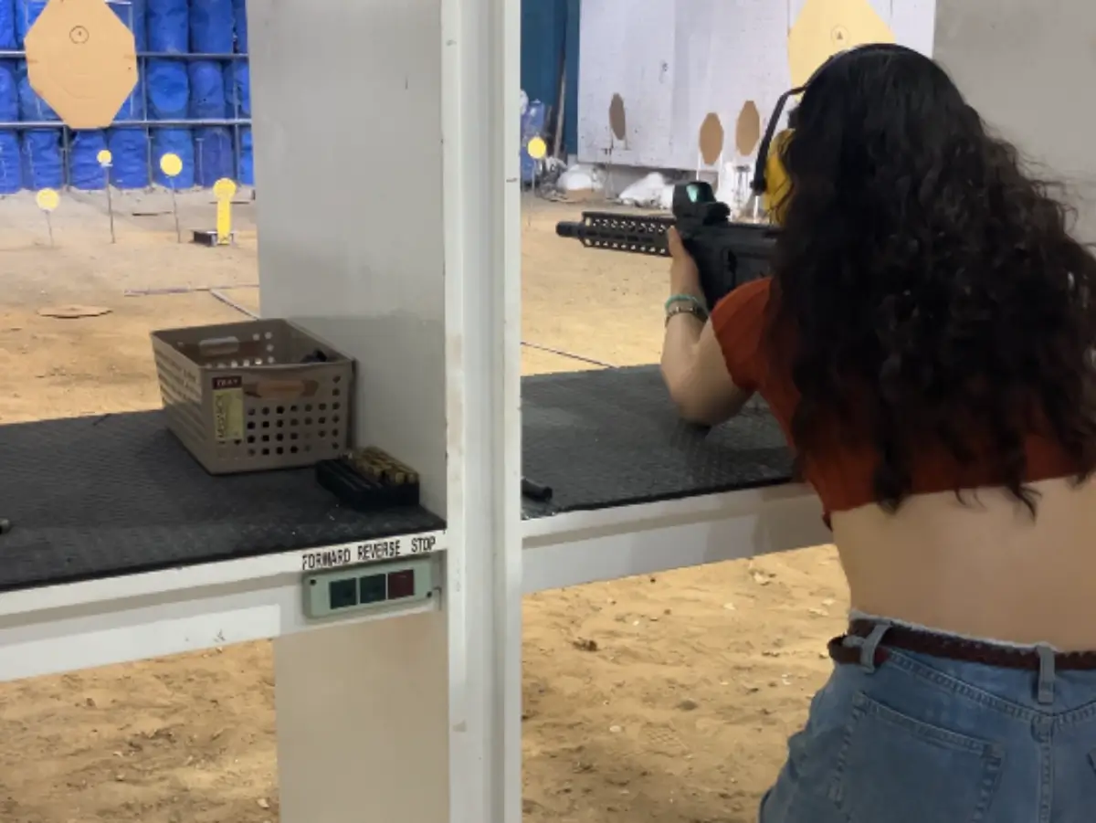 フィリピンでの銃射撃体験