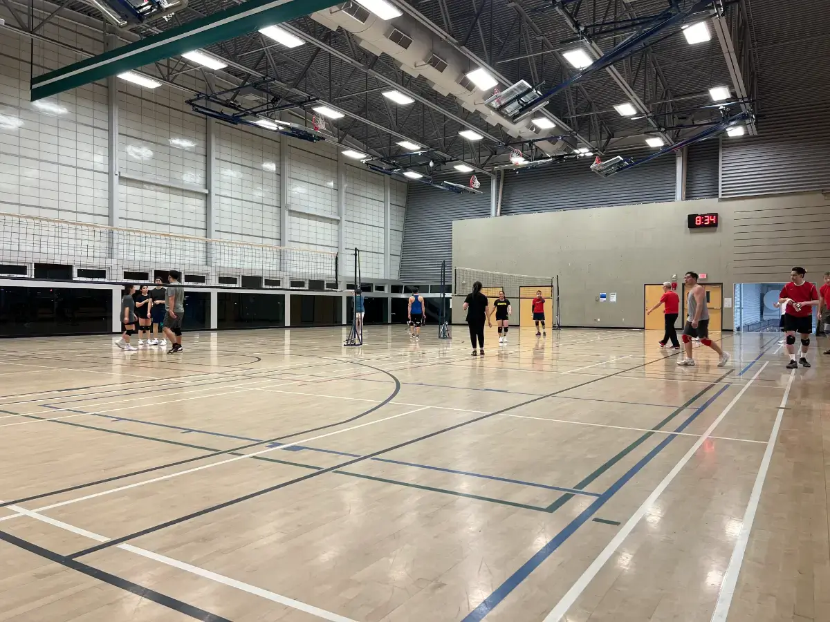 バレーボールのクラブ活動