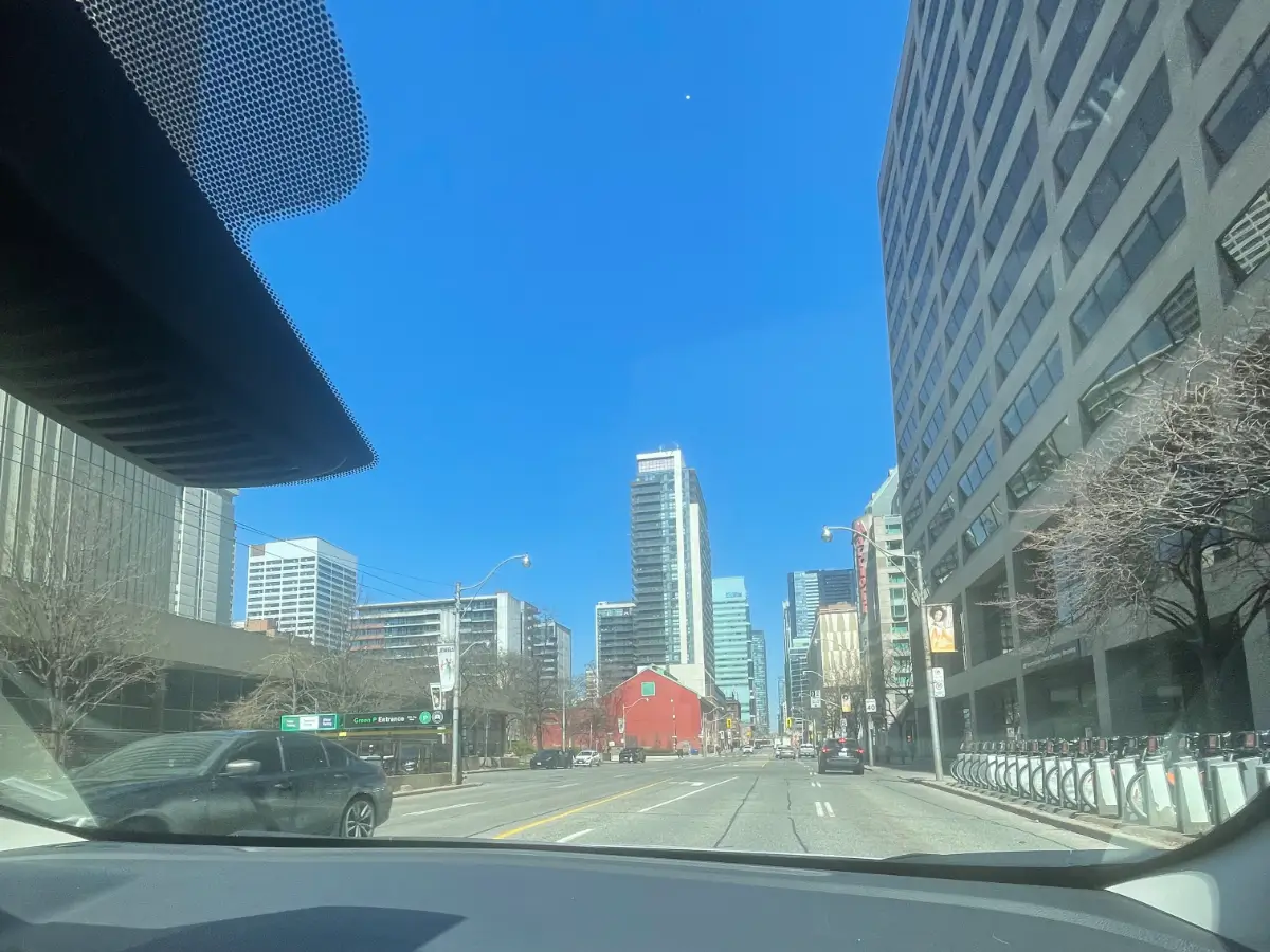 レンタカーでアメリカに渡った際の写真