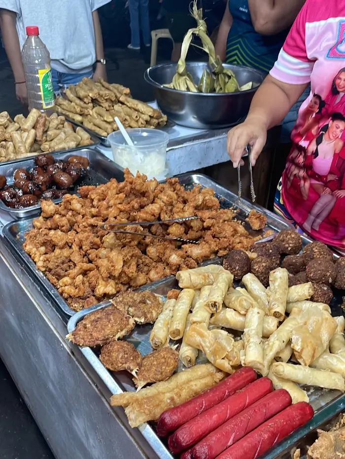 ナイトマーケットの様子