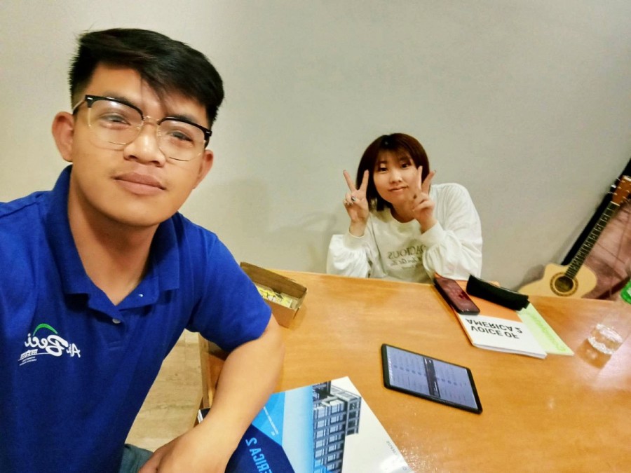 フィリピン留学中の様子