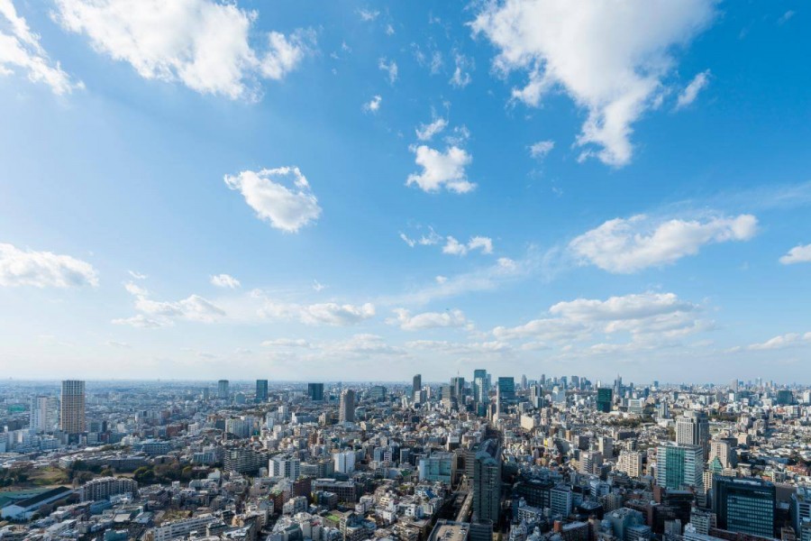 青空　日本