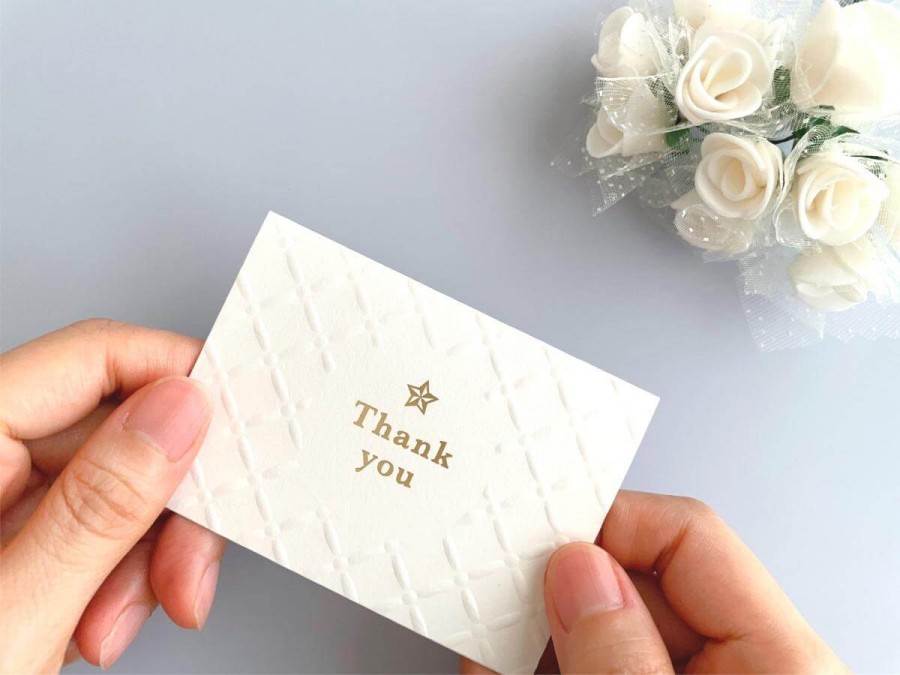 thank you card