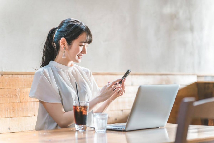 アプリを使っている人