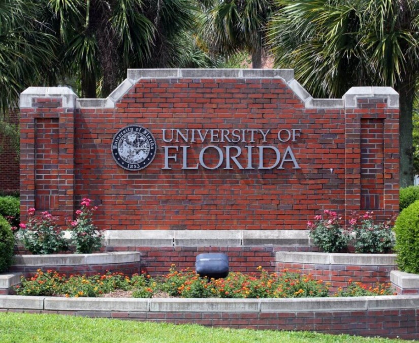 フロリダ大学看板