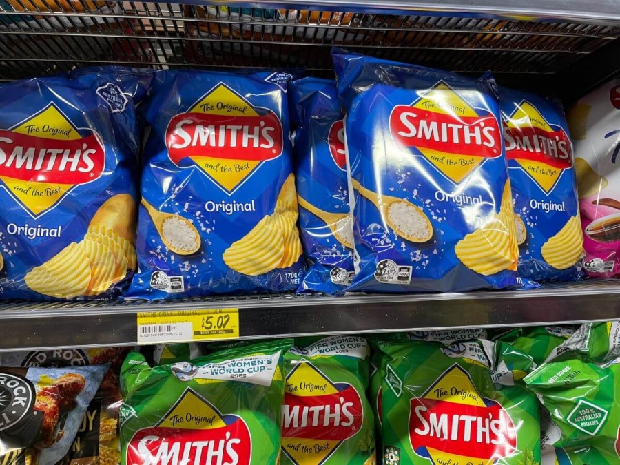 オーストラリア　お菓子 Smith’s