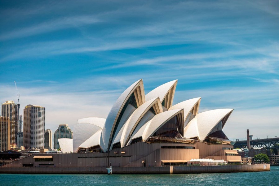 オーストラリア　世界遺産　シドニー・オペラハウス