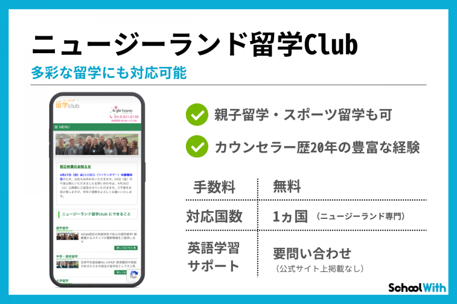 ニュージーランド留学 エージェント おすすめ