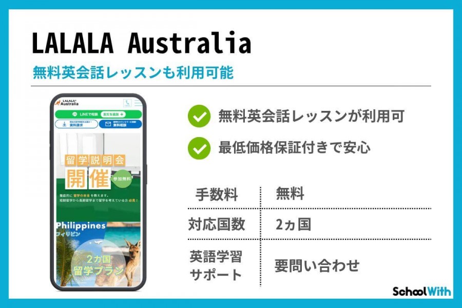 留学エージェント おすすめ らららオーストラリア