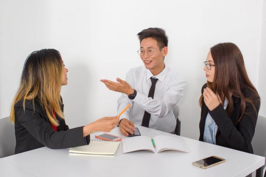 ネイティブとの会話