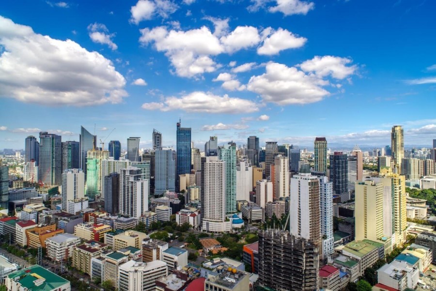 フィリピンの首都、マニラ