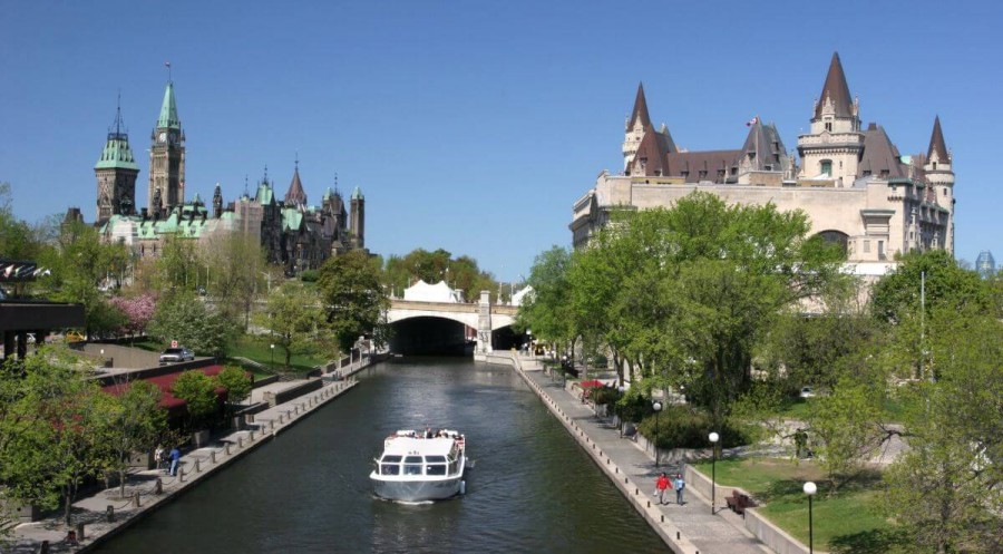 カナダ 世界遺産 リドー運河