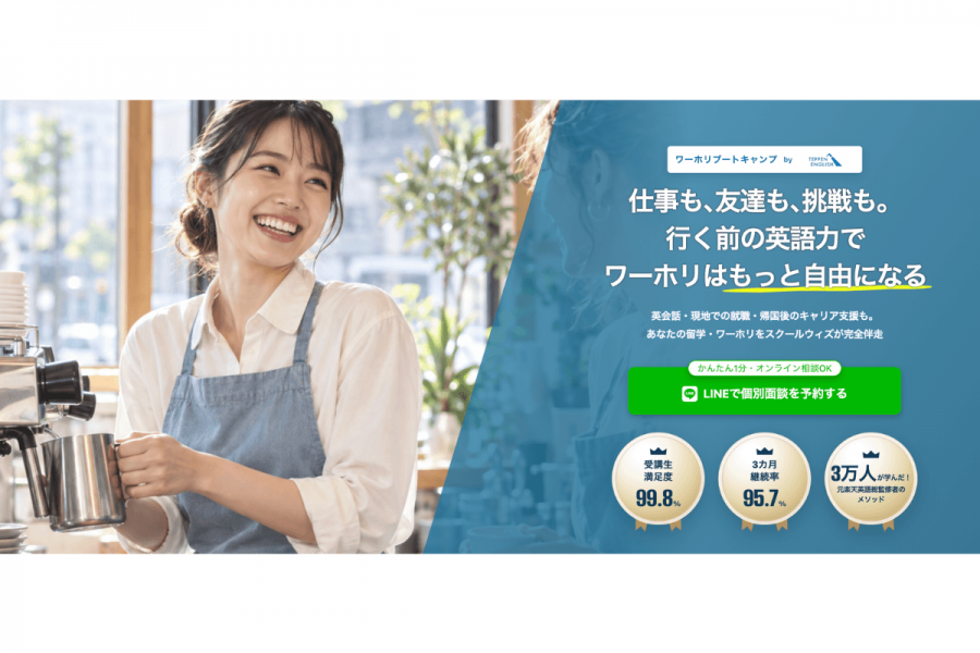 ニュージーランド ワーホリ 仕事 英語力 ワーホリブートキャンプ