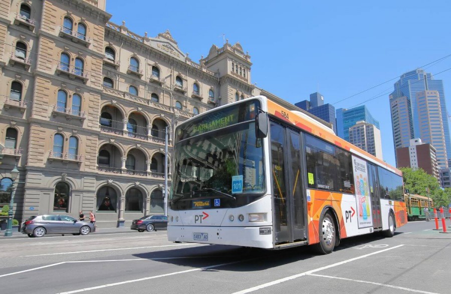 交通 オーストラリア メルボルン バス