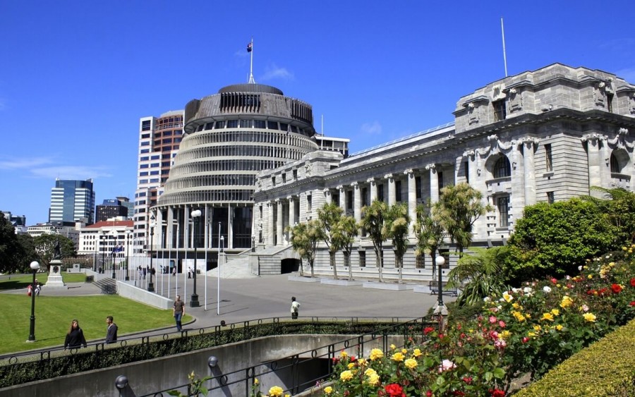 ニュージーランド 観光 国会議事堂