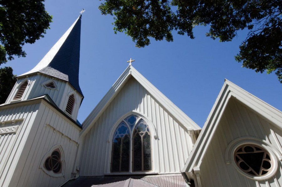 観光 ニュージーランド ウェリントン オールド・セント・ポール教会
