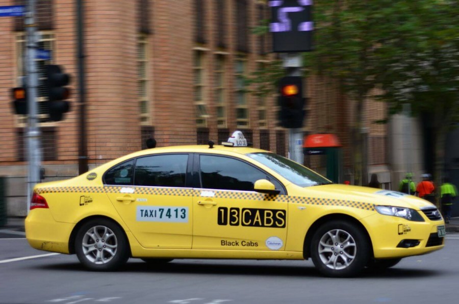 交通 オーストラリア メルボルン タクシー