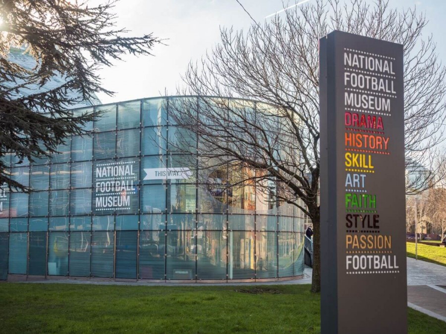 観光 イギリス マンチェスター 国立フットボール博物館