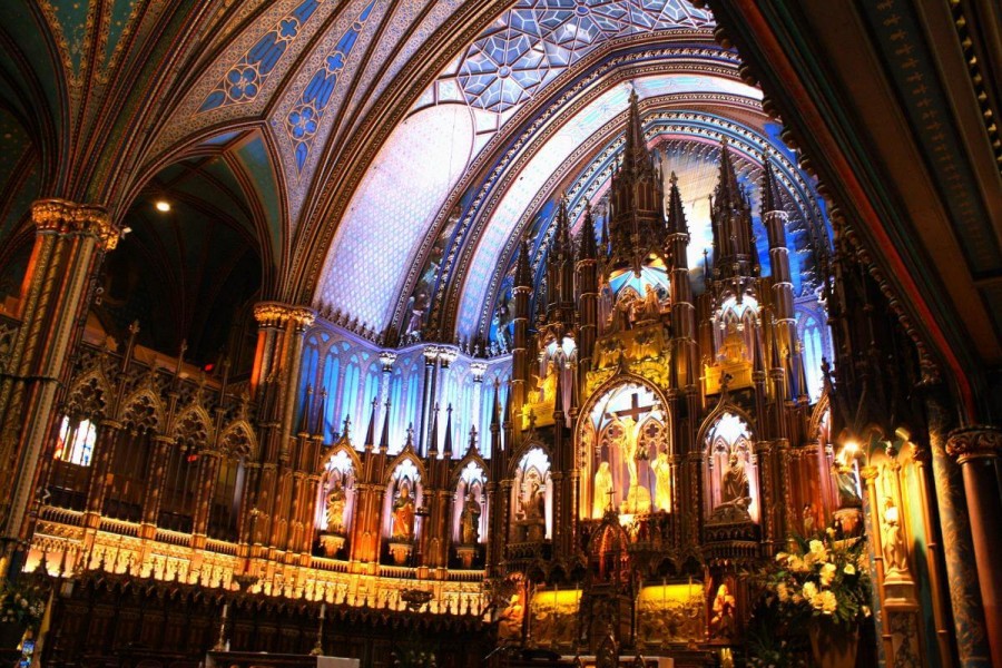 カナダ 観光 ノートルダム大聖堂