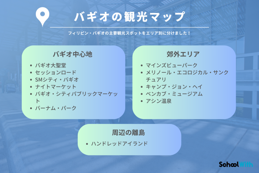 バギオ　観光　マップ