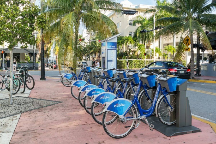 マイアミ 交通 自転車 スクーター