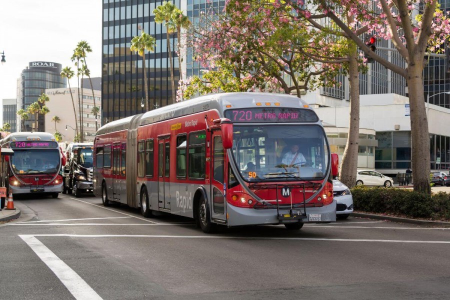 ロサンゼルス 交通 バス