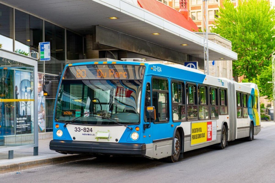 モントリオール 交通 バス