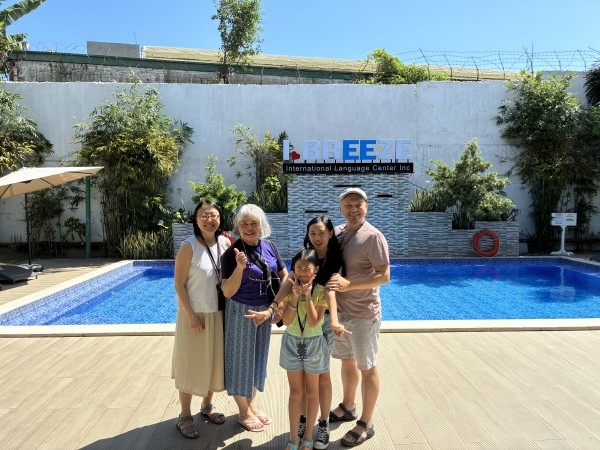 63歳の初海外留学体験 - 仲良くなった台湾人ご家族