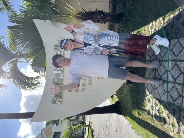 英語学習以外にも、学びや、気付きの多い留学でした！ - 同じ学校の台湾からの留学と。