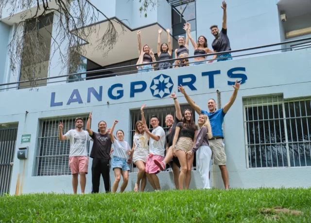 ラングポーツ イングリッシュ ランゲージ カレッジ ゴールドコーストの校舎外観