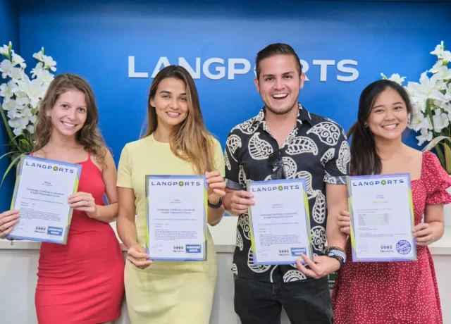 ラングポーツ イングリッシュ ランゲージ カレッジ ゴールドコーストの授業風景