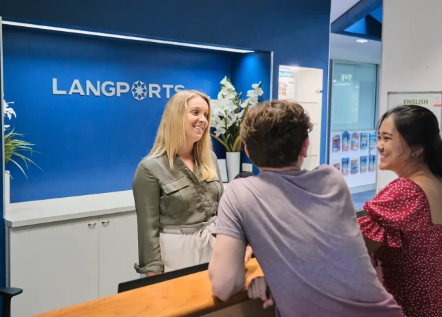 ラングポーツ イングリッシュ ランゲージ カレッジ ゴールドコーストの校舎内観