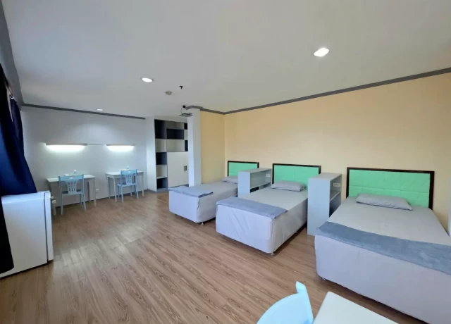 CPILSの宿泊施設（3人部屋）