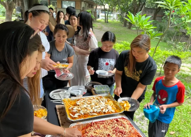 アクティビティ_校内イベント中の軽食