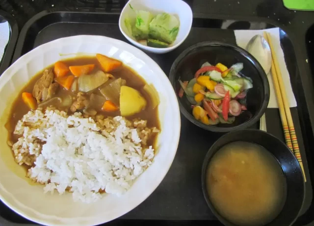 カレーライス定食